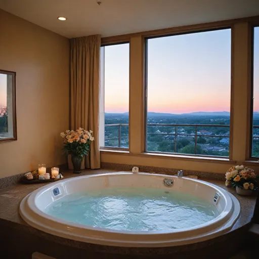 Luxury motels with jacuzzi: elevate your stay with premium amenities