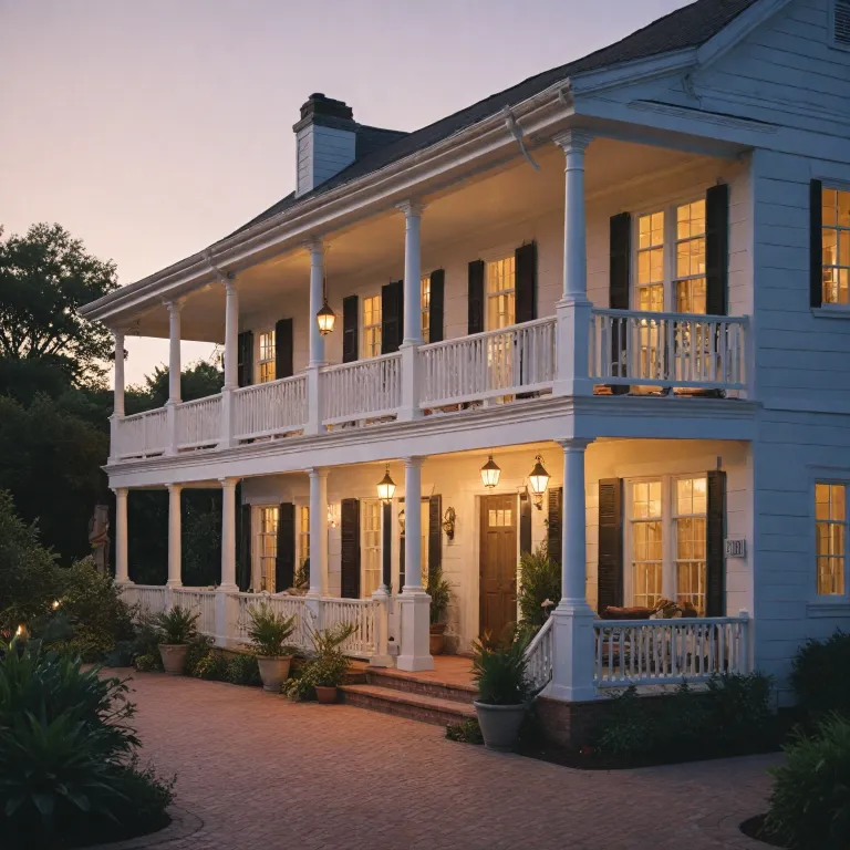 Colonial motel elegance for modern travelers seeking character and comfort