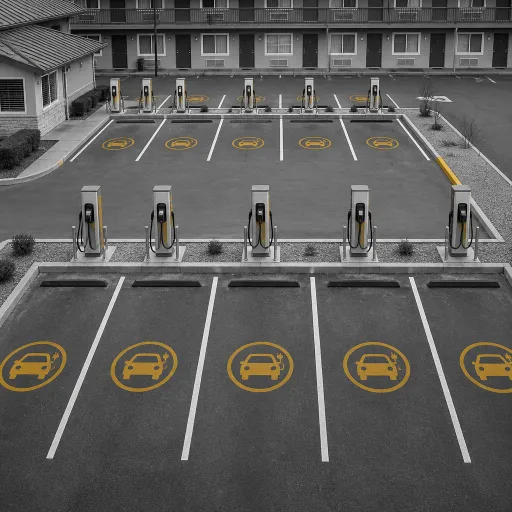 EV-Ready Parking Is Now the Law in California: What It Means for Motel Travelers